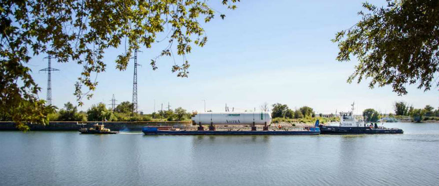 Container criogenico dall'Italia a Volgograd con AsstrA