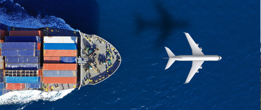 Panoramica della situazione del trasporto marittimo e aereo
